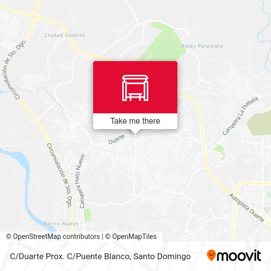 Mapa de C/Duarte Prox. C/Puente Blanco