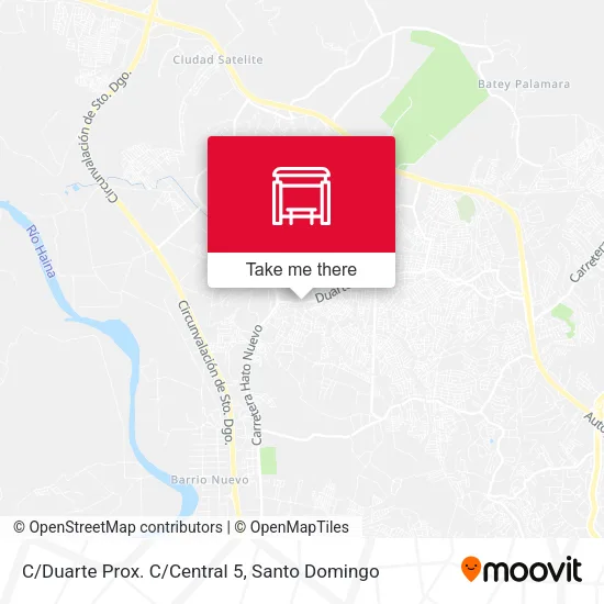 C/Duarte Prox. C/Central 5 map