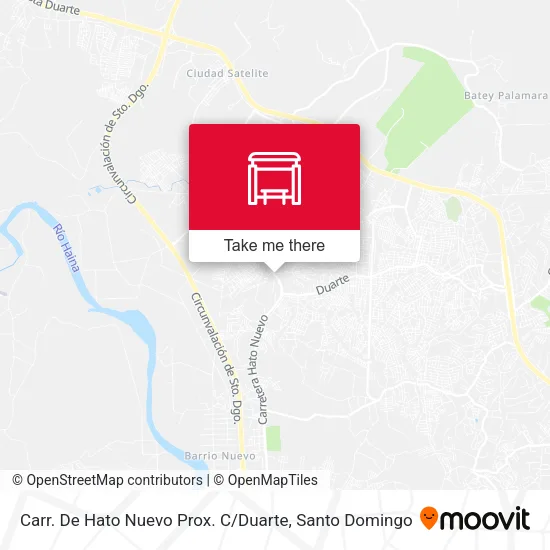 Mapa de Carr. De Hato Nuevo Prox. C / Duarte