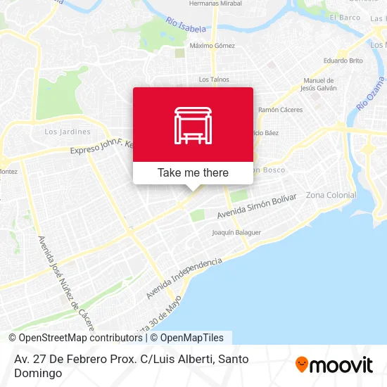 Mapa de Av. 27 De Febrero Prox. C / Luis Alberti