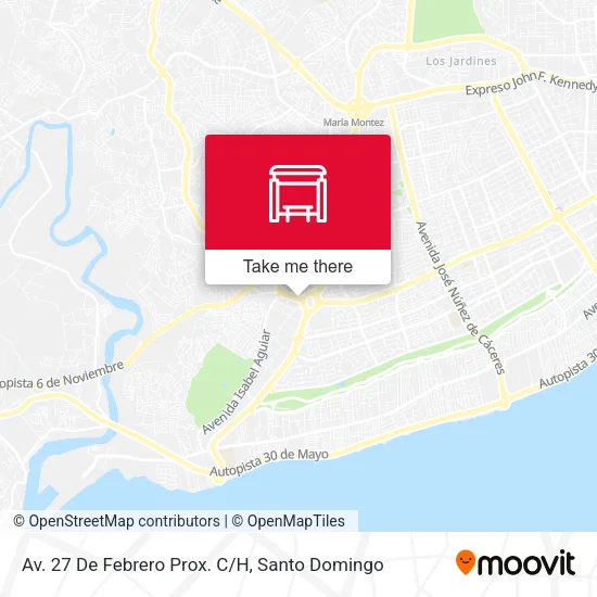 Av. 27 De Febrero Prox. C/H map