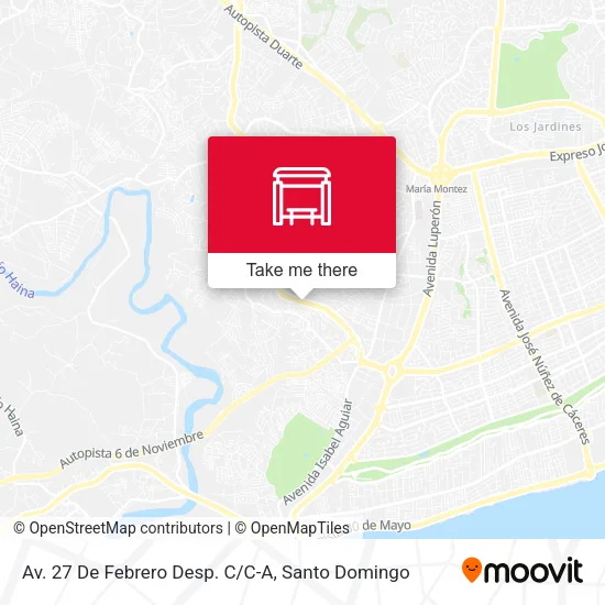 Mapa de Av. 27 De Febrero Desp. C/C-A