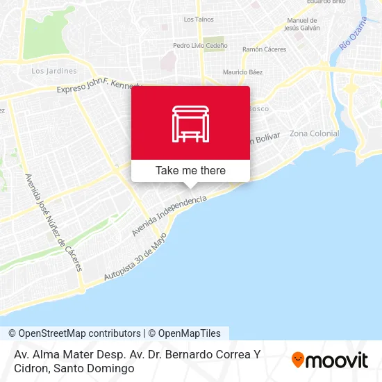 Av. Alma Mater Desp. Av. Dr. Bernardo Correa Y Cidron map