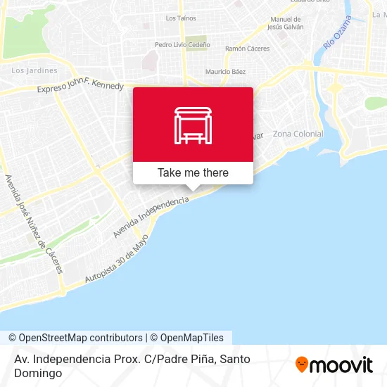 Mapa de Av. Independencia Prox. C / Padre Piña