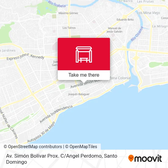 Mapa de Av. Simón Bolívar Prox. C / Angel Perdomo