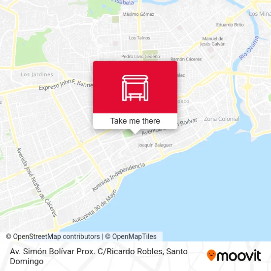 Mapa de Av. Simón Bolívar Prox. C / Ricardo Robles