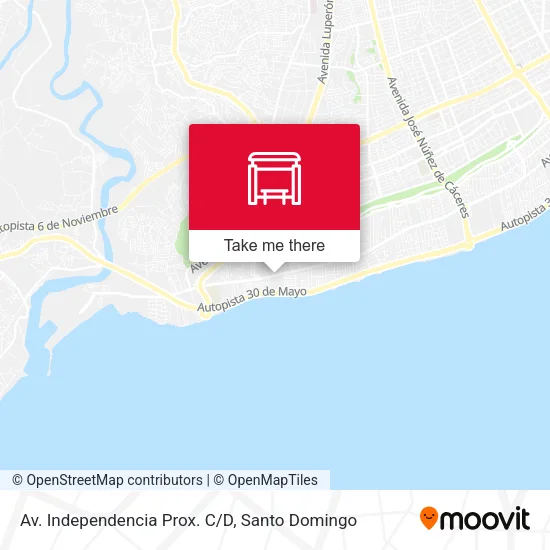 Mapa de Av. Independencia Prox. C/D