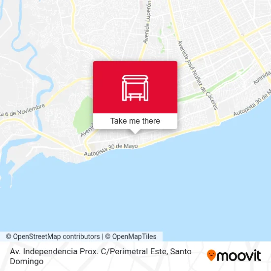 Av. Independencia Prox. C / Perimetral Este map
