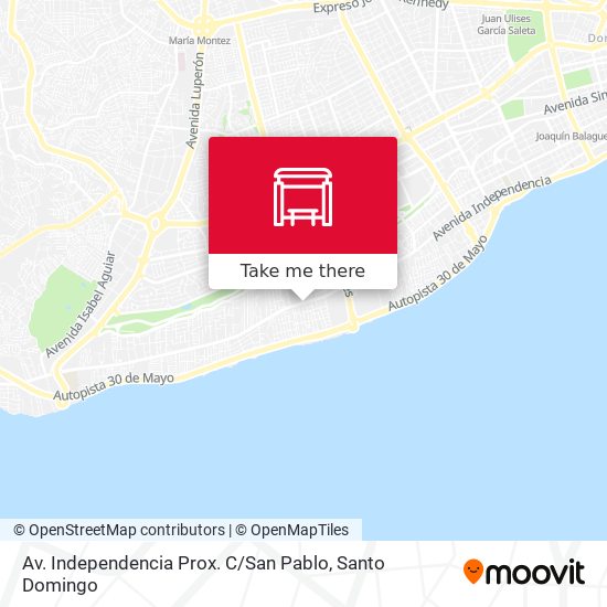 Av. Independencia Prox. C / San Pablo map