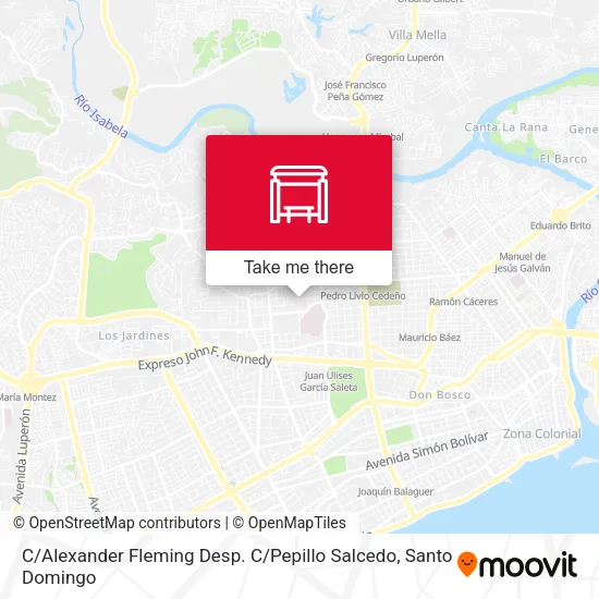Mapa de C / Alexander Fleming Desp. C / Pepillo Salcedo