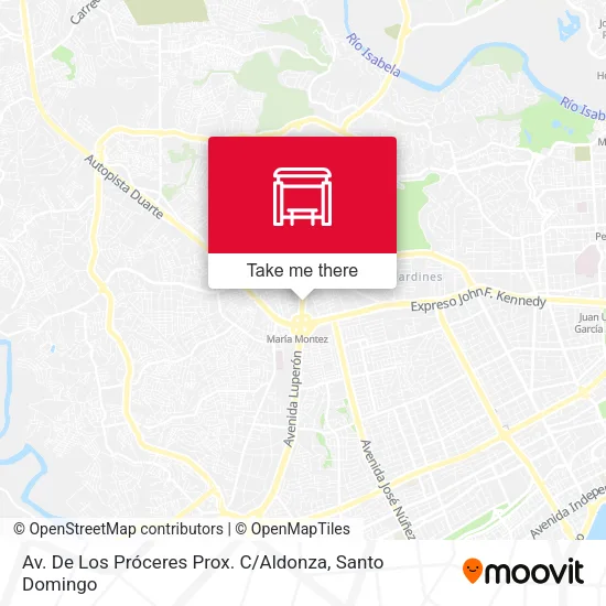 Mapa de Av. De Los Próceres Prox. C / Aldonza