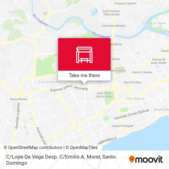 Mapa de C / Lope De Vega Desp. C / Emilio A. Morel