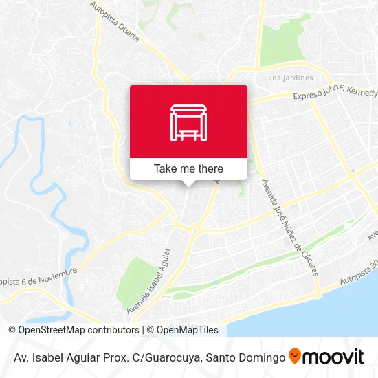 Mapa de Av. Isabel Aguiar Prox. C / Guarocuya