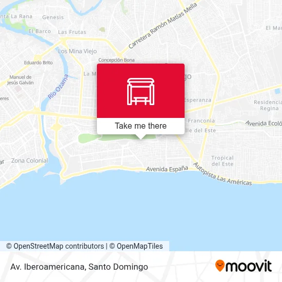 Mapa de Av. Iberoamericana