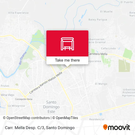 Mapa de Carr. Mella Desp. C/3