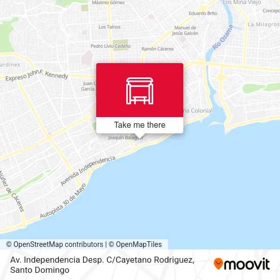 Mapa de Av. Independencia Desp. C / Cayetano Rodriguez