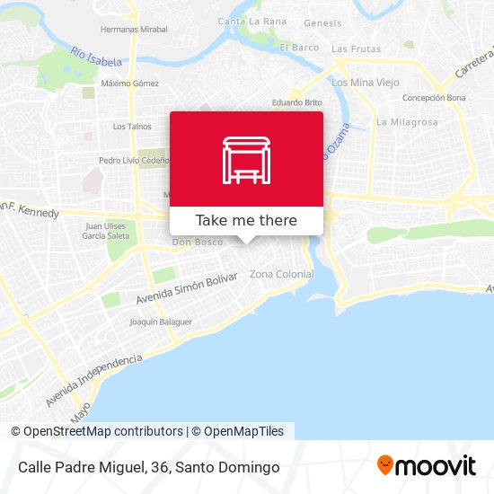 Calle Padre Miguel, 36 map
