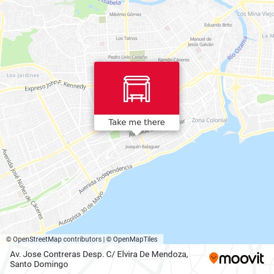 Mapa de Av. Jose Contreras Desp. C/ Elvira De Mendoza