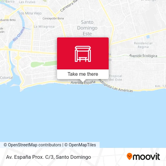 Mapa de Av. España Prox. C/3