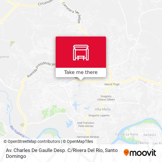 Av. Charles De Gaulle Desp. C / Rivera Del Río map