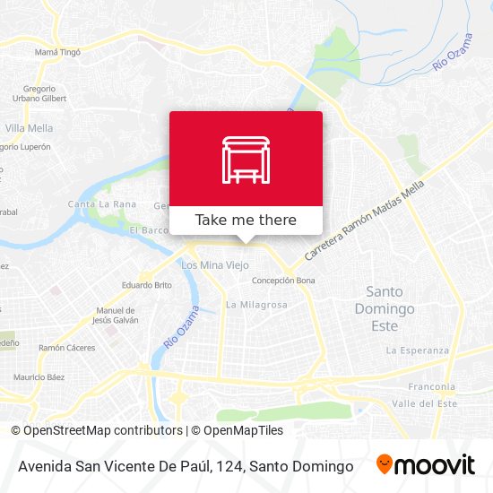 Avenida San Vicente De Paúl, 124 map