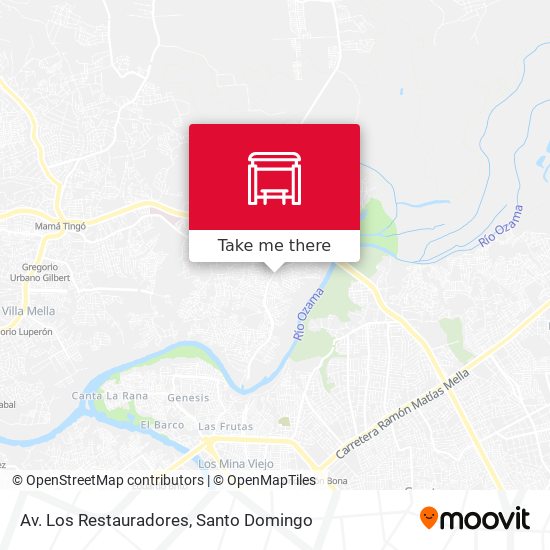 Mapa de Av. Los Restauradores