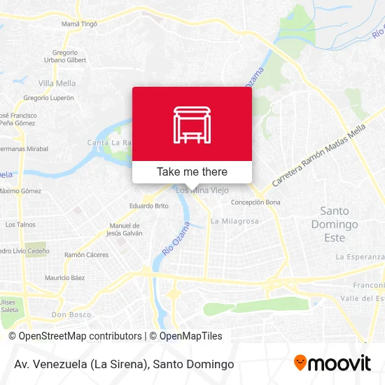 Mapa de Av. Venezuela (La Sirena)