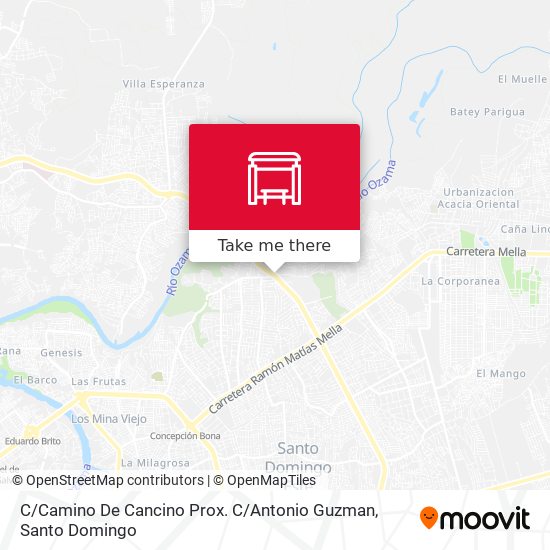 C / Camino De Cancino Prox. C / Antonio Guzman map