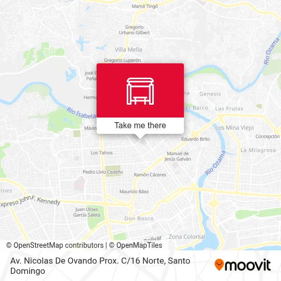 Av. Nicolas De Ovando Prox. C / 16 Norte map