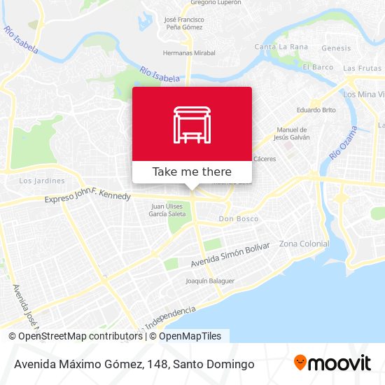 Avenida Máximo Gómez, 148 map