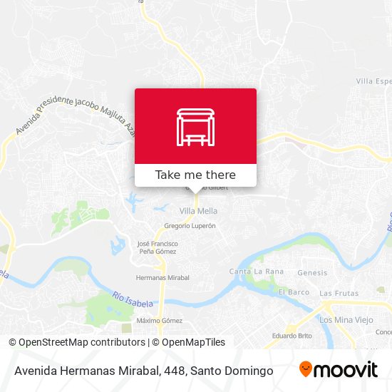 Avenida Hermanas Mirabal, 448 map