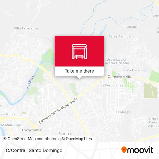 C/Central map