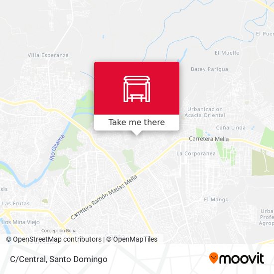 C/Central map