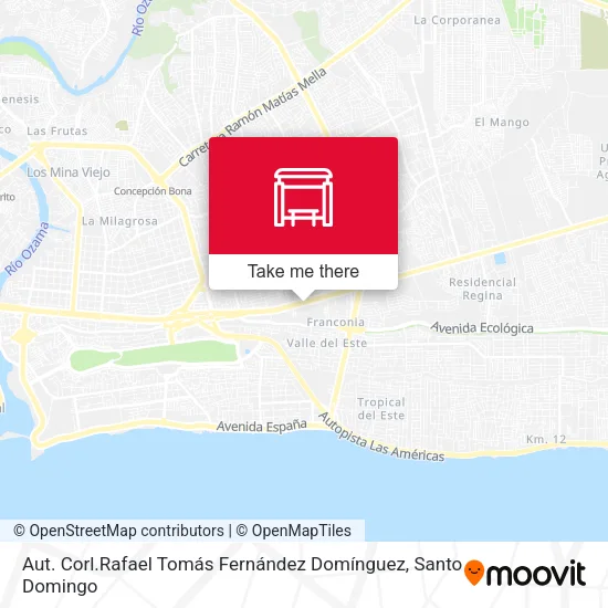 Aut. Corl.Rafael Tomás Fernández Domínguez map