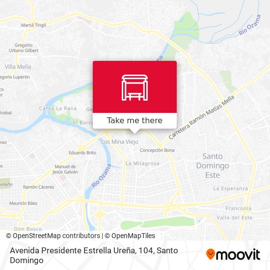 Avenida Presidente Estrella Ureña, 104 map