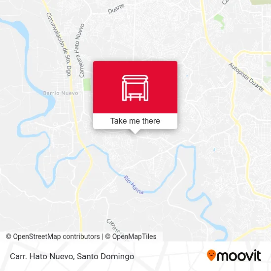 Carr. Hato Nuevo map