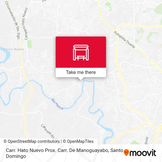 Carr. Hato Nuevo Prox. Carr. De Manoguayabo map
