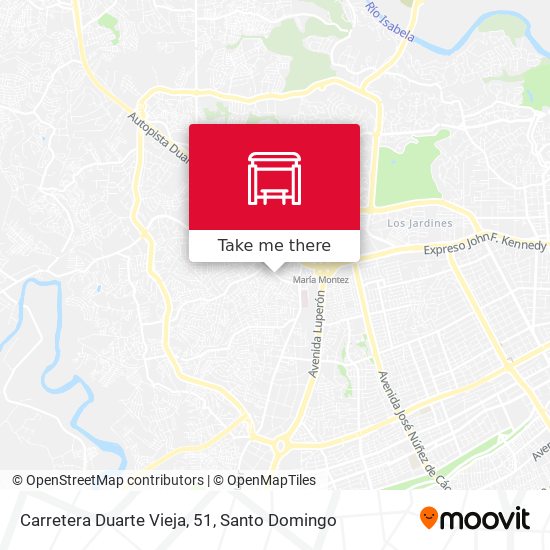 Carretera Duarte Vieja, 51 map