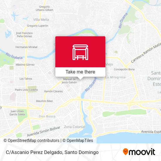 Mapa de C/Ascanio Perez Delgado