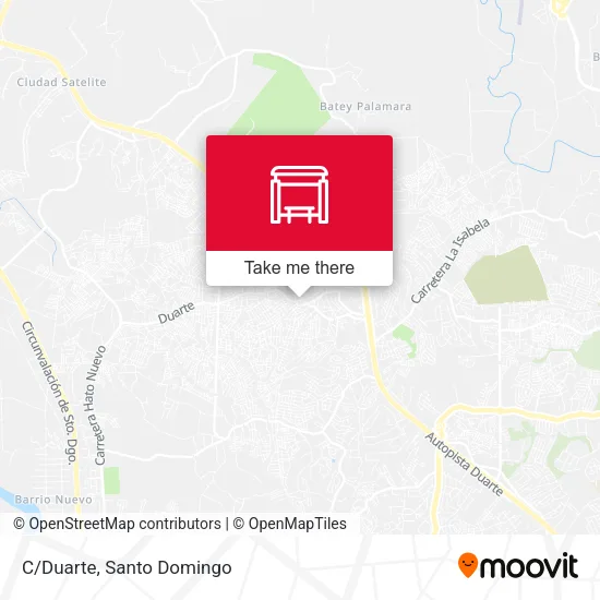 Mapa de C/Duarte