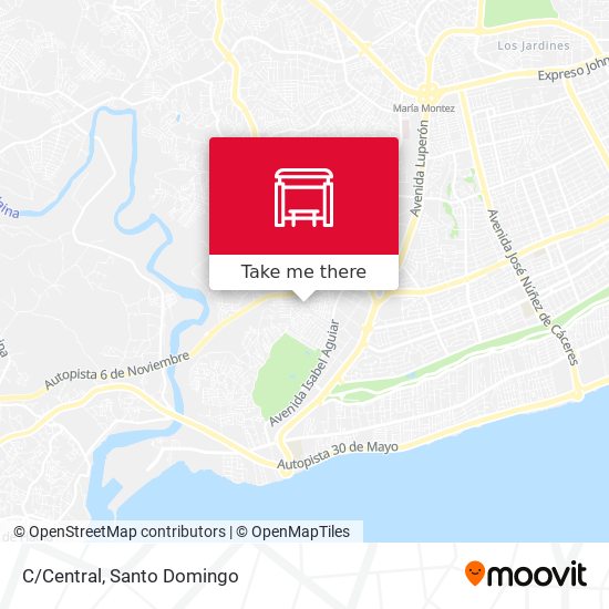Mapa de C/Central