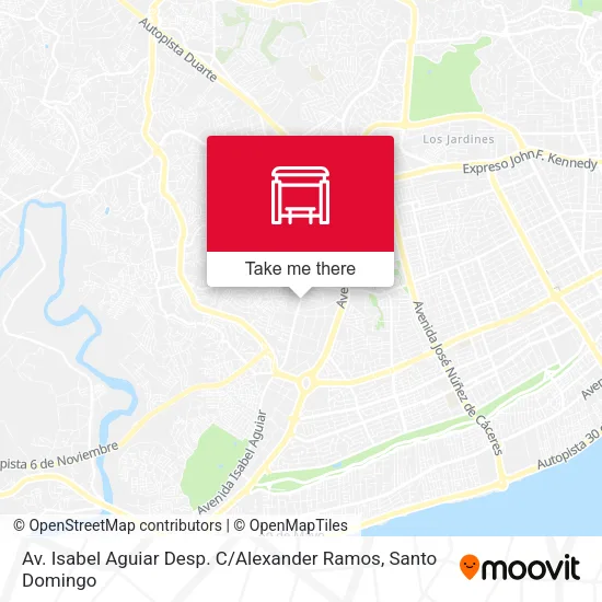 Mapa de Av. Isabel Aguiar Desp. C / Alexander Ramos