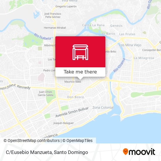 C/Eusebio Manzueta map