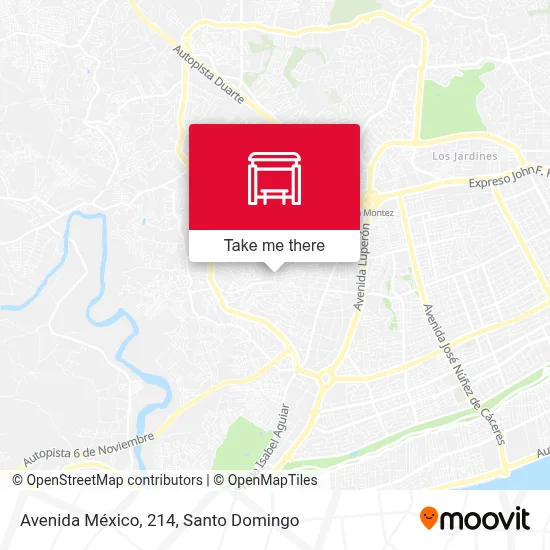 Mapa de Avenida México, 214