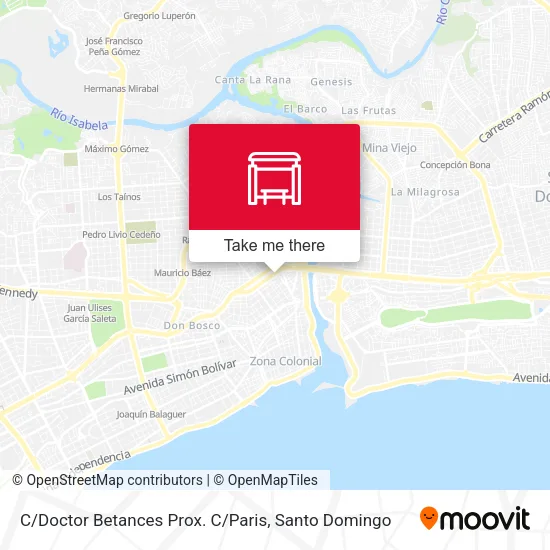 Mapa de C / Doctor Betances Prox. C / Paris