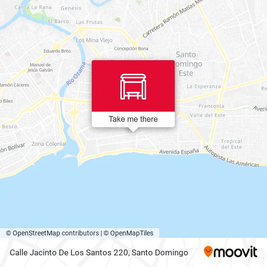 Calle Jacinto De Los Santos 220 map