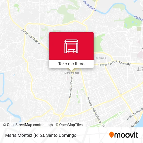 Mapa de Maria Montez (R12)