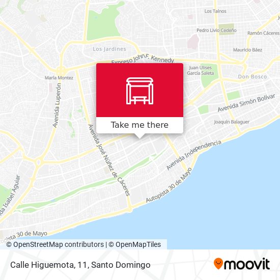 Calle Higuemota, 11 map