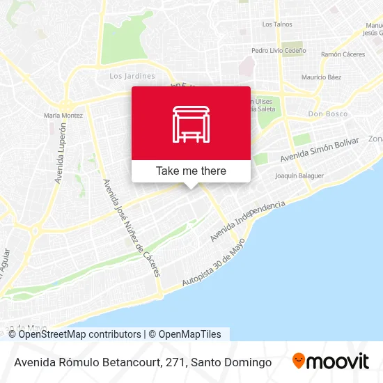 Mapa de Avenida Rómulo Betancourt, 271
