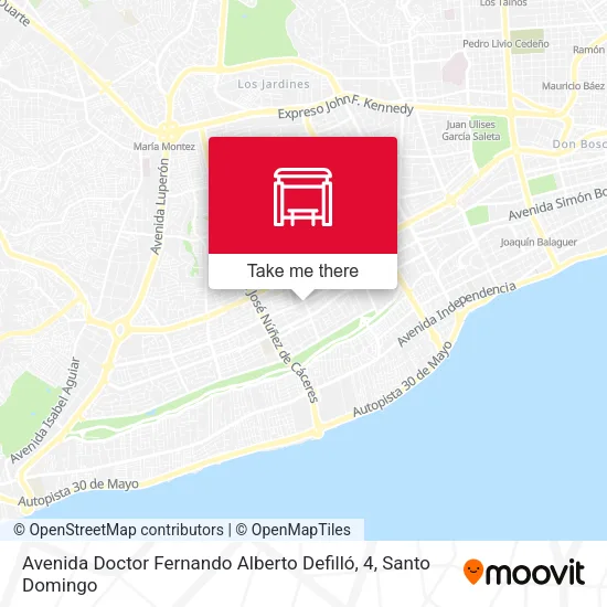 Mapa de Avenida Doctor Fernando Alberto Defilló, 4